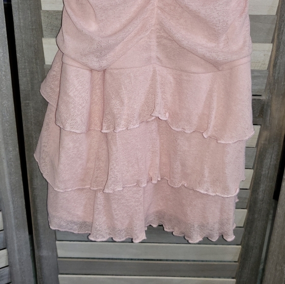 Women's Sleeveless Ruched Front Tiered Dress | Wild Fable | Medium - Picture 6 of 12